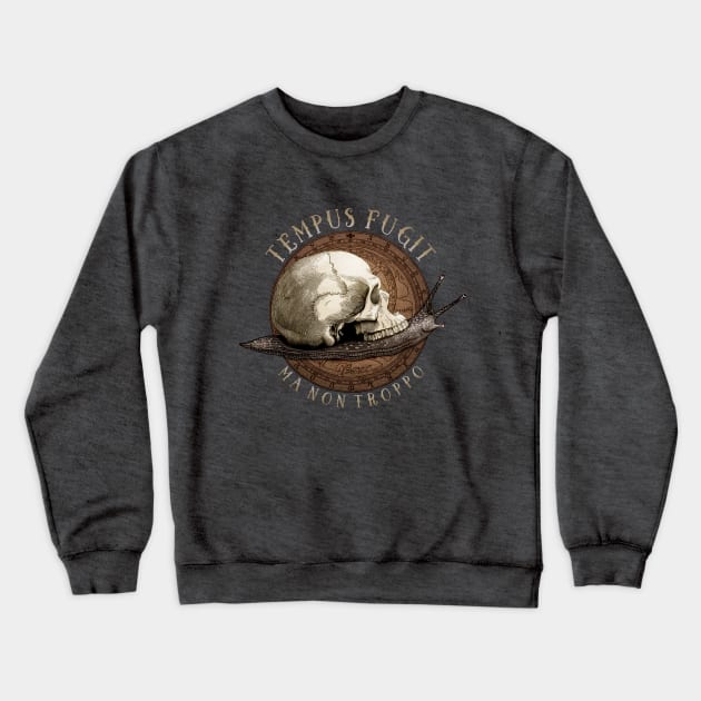 Tempus Fugit (ma non troppo) Crewneck Sweatshirt by Pepetto